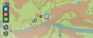 Tera Raid indicator on the map (Image via The Pokemon Company)